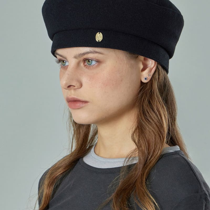 VARZAR VA Изогнутый Овальный Металлический Смешанный Берет Черный FREE
VARZAR VA Изогнутый Овальный Металлический Смешанный Берет Черный FREE