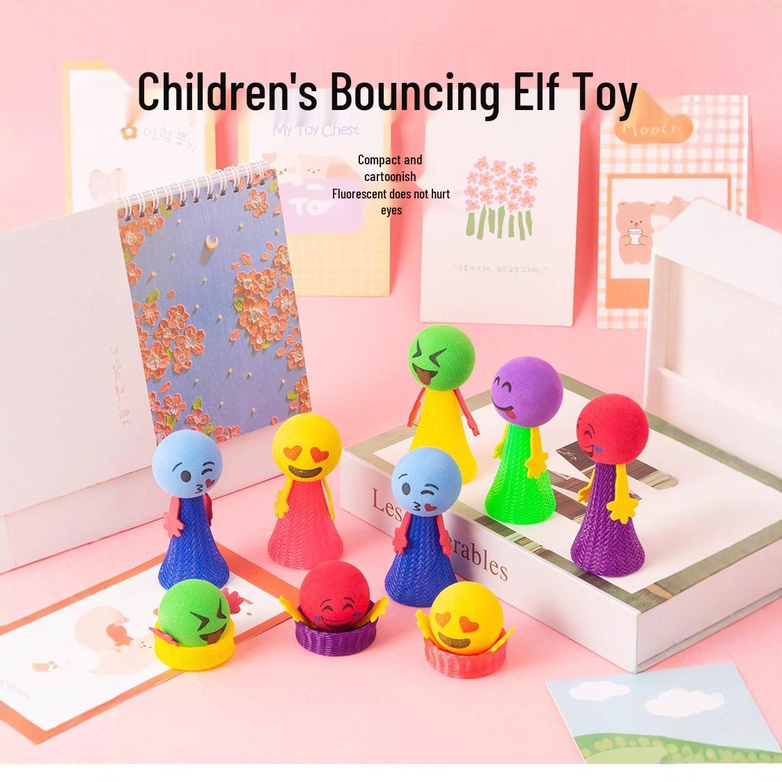 Large Bouncing Spring Elf Toy: Jumping Man Doll for Kids Small 3*6
Large Bouncing Spring Elf Toy: Jumping Man Doll for Kids Small 3*6