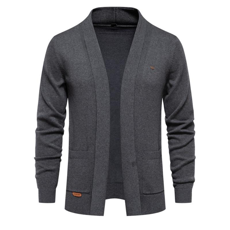 Men s Open Front Cardigan Sweater With Pockets Casual Slim Fit V-Neck Knitted Sweaters Button Up Cardigans for Men S темно-серого
Men s Open Front Cardigan Sweater With Pockets Casual Slim Fit V-Neck Knitted Sweaters Button Up Cardigans for Men S темно-серого
