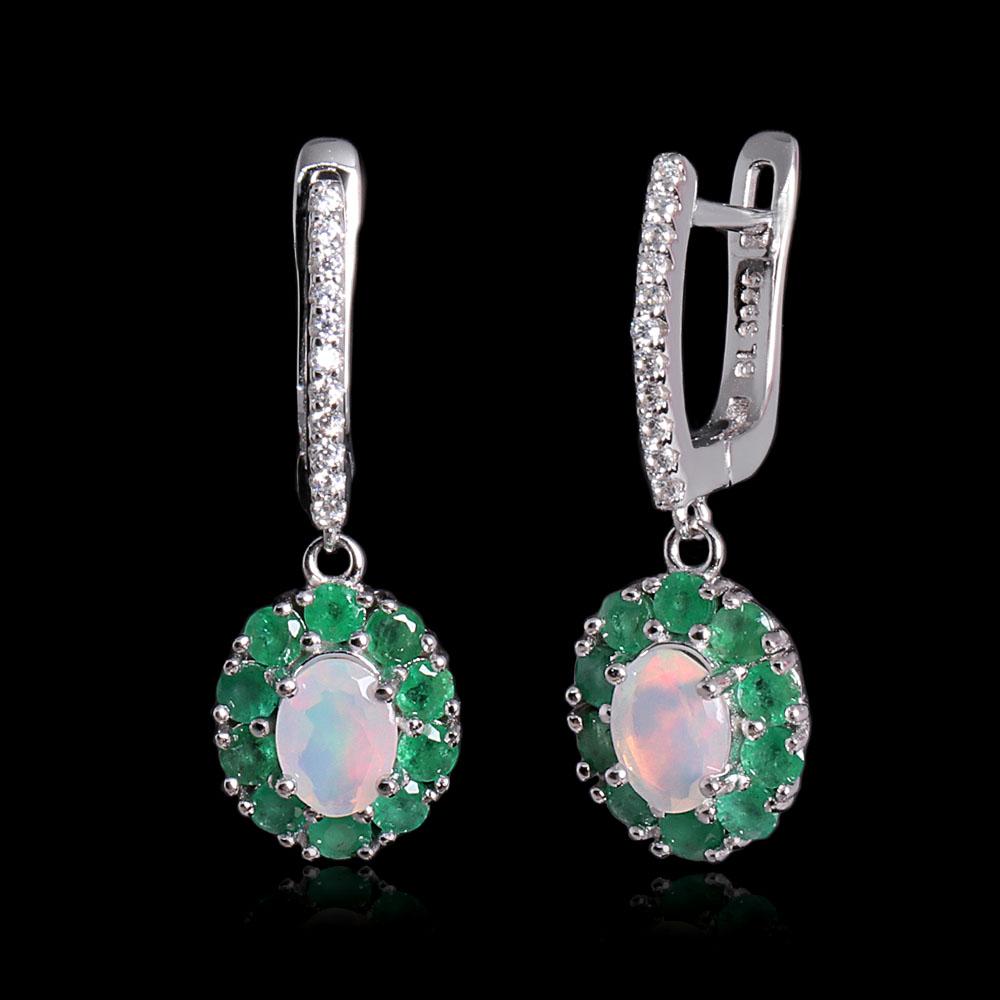 Gorgeous 925 sterling silver flower design earrings natural opal emerald real gemstones fine jewelry for women s Anniversary gift M зелёный/белый
Gorgeous 925 sterling silver flower design earrings natural opal emerald real gemstones fine jewelry for women s Anniversary gift M зелёный/белый