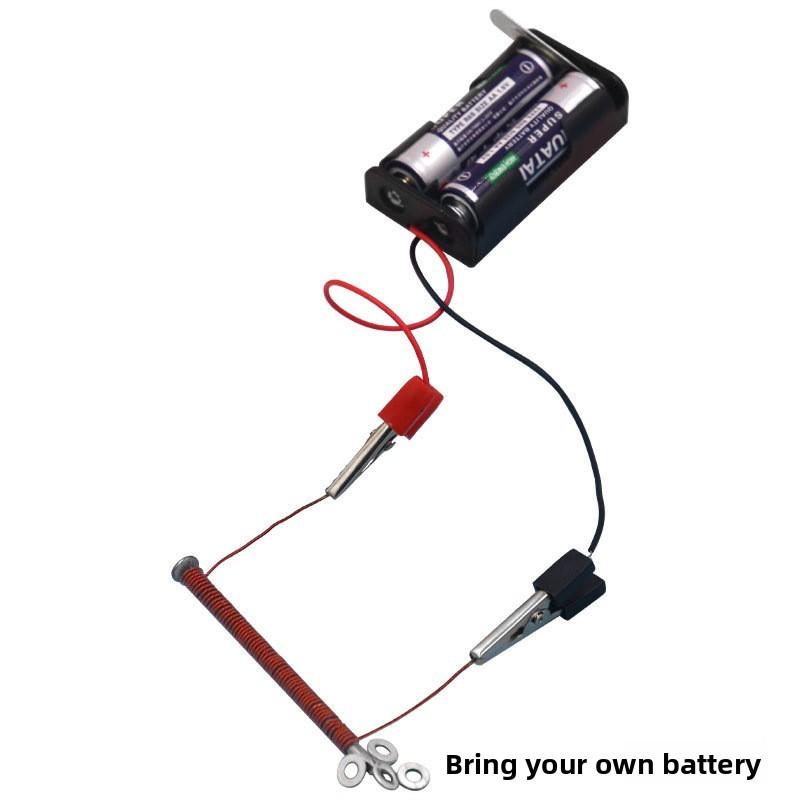 Science Experiment Electromagnet Diy Kit With Educational Materials For Student Handson Learning
Science Experiment Electromagnet Diy Kit With Educational Materials For Student Handson Learning