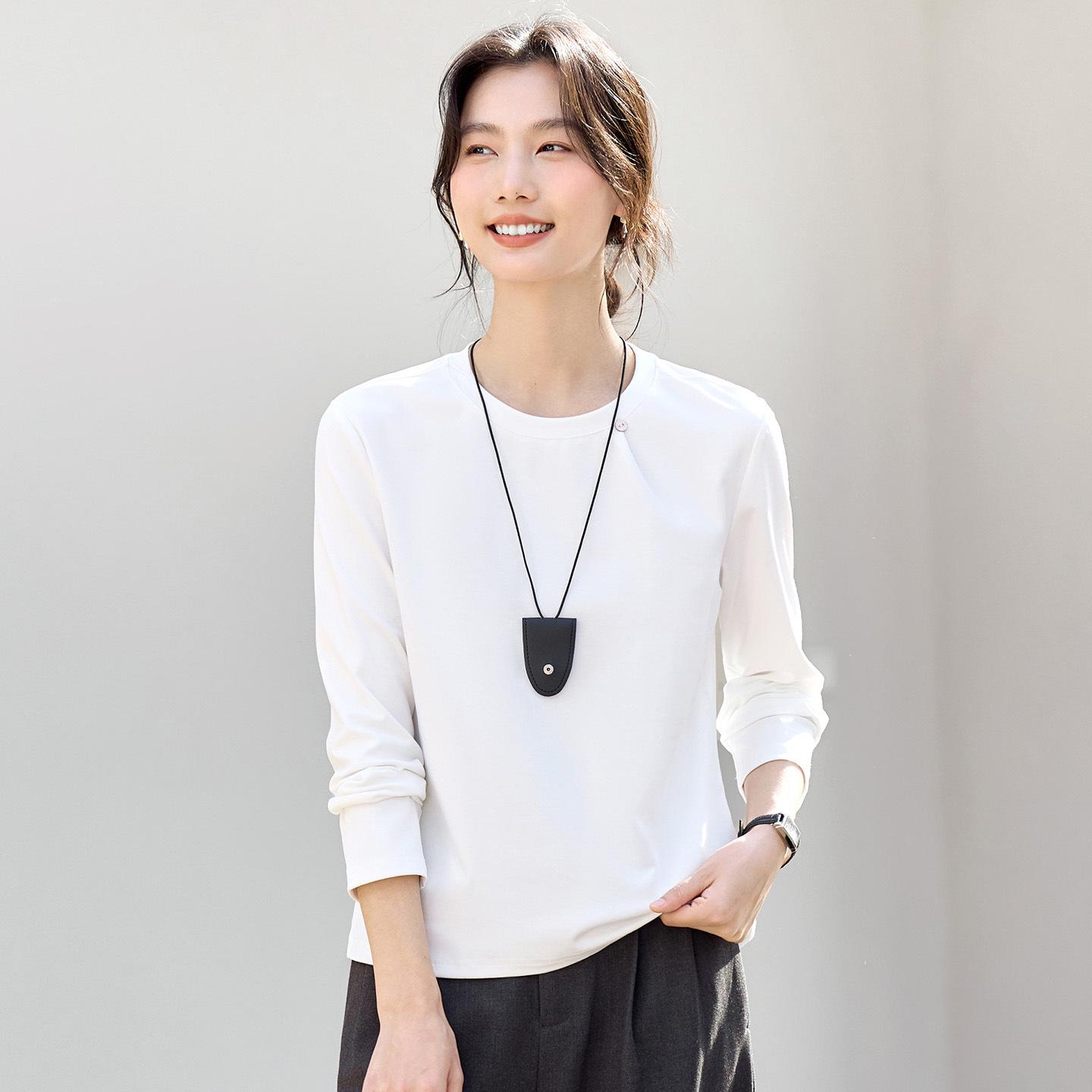 Women s Straight Shoulder Long Sleeve T-shirt, Slimming Inner Base Layer Top, Spring & Autumn Elegant Style, 2026 Collection. 2XL белый
Women s Straight Shoulder Long Sleeve T-shirt, Slimming Inner Base Layer Top, Spring & Autumn Elegant Style, 2026 Collection. 2XL белый