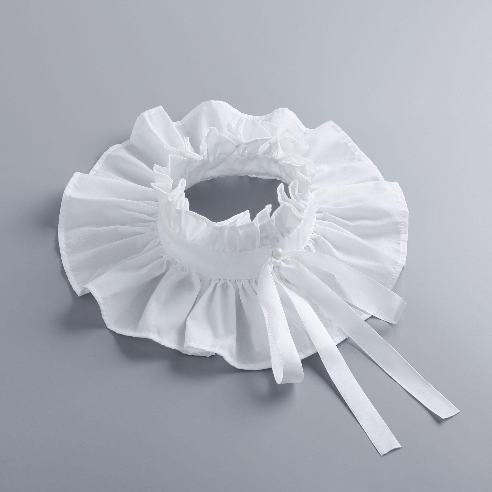 Ruffled Doll Collar Faux Women s Shawl - Decorative COS Accessories for Photography Props
Ruffled Doll Collar Faux Women s Shawl - Decorative COS Accessories for Photography Props