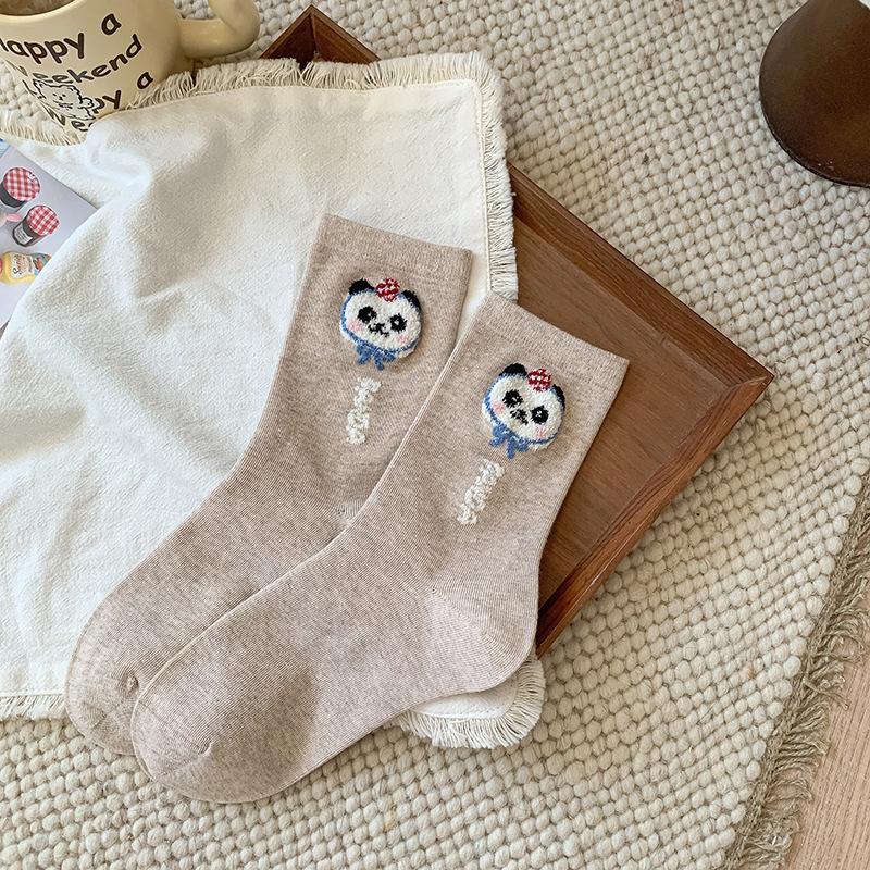 Женские весенне-осенние милые носки-гольфы с мультяшным принтом в горошек и бантиком, с изображением животных 1 pair хаки
Женские весенне-осенние милые носки-гольфы с мультяшным принтом в горошек и бантиком, с изображением животных 1 pair хаки