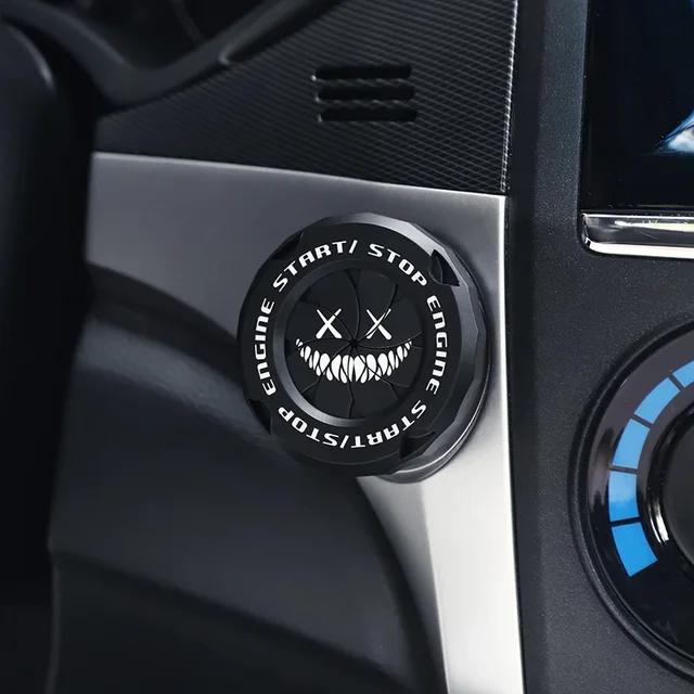 Автомобіль Onekey Start Stop Кнопка Кришка Декор Наклейка Перемикач запалювання двигуна Захисний чохол Мотоцикл Інтер єр автомобіля StartRing
Автомобіль Onekey Start Stop Кнопка Кришка Декор Наклейка Перемикач запалювання двигуна Захисний чохол Мотоцикл Інтер єр автомобіля StartRing