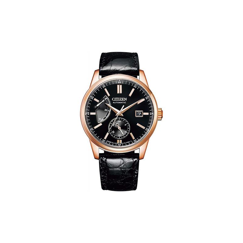 CITIZEN 100 meters waterproof mechanical movement leather strap 40.5mm men s watch black dial NB3002-00E чорний
CITIZEN 100 meters waterproof mechanical movement leather strap 40.5mm men s watch black dial NB3002-00E чорний