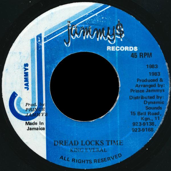 7inch Record KING EVERALD Dread Locks Time NONE Jammys Records 1983 Jamaica Reggae Ska Dub Used
7inch Record KING EVERALD Dread Locks Time NONE Jammys Records 1983 Jamaica Reggae Ska Dub Used