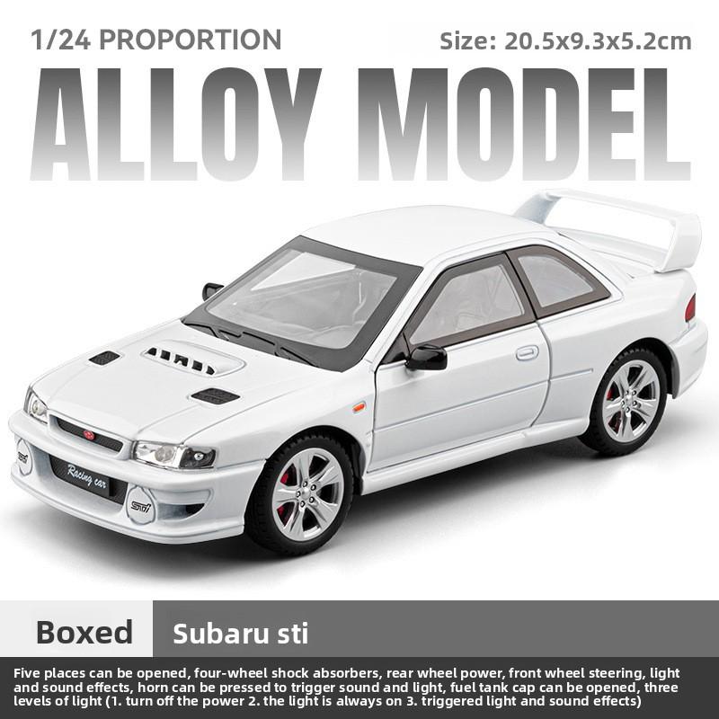 Simulation 1/24 Scale Subaru STI Alloy Car Model Decorative Toy Vehicle Birthday Gift Collection Miniature Voiture Ornament белый
Simulation 1/24 Scale Subaru STI Alloy Car Model Decorative Toy Vehicle Birthday Gift Collection Miniature Voiture Ornament белый