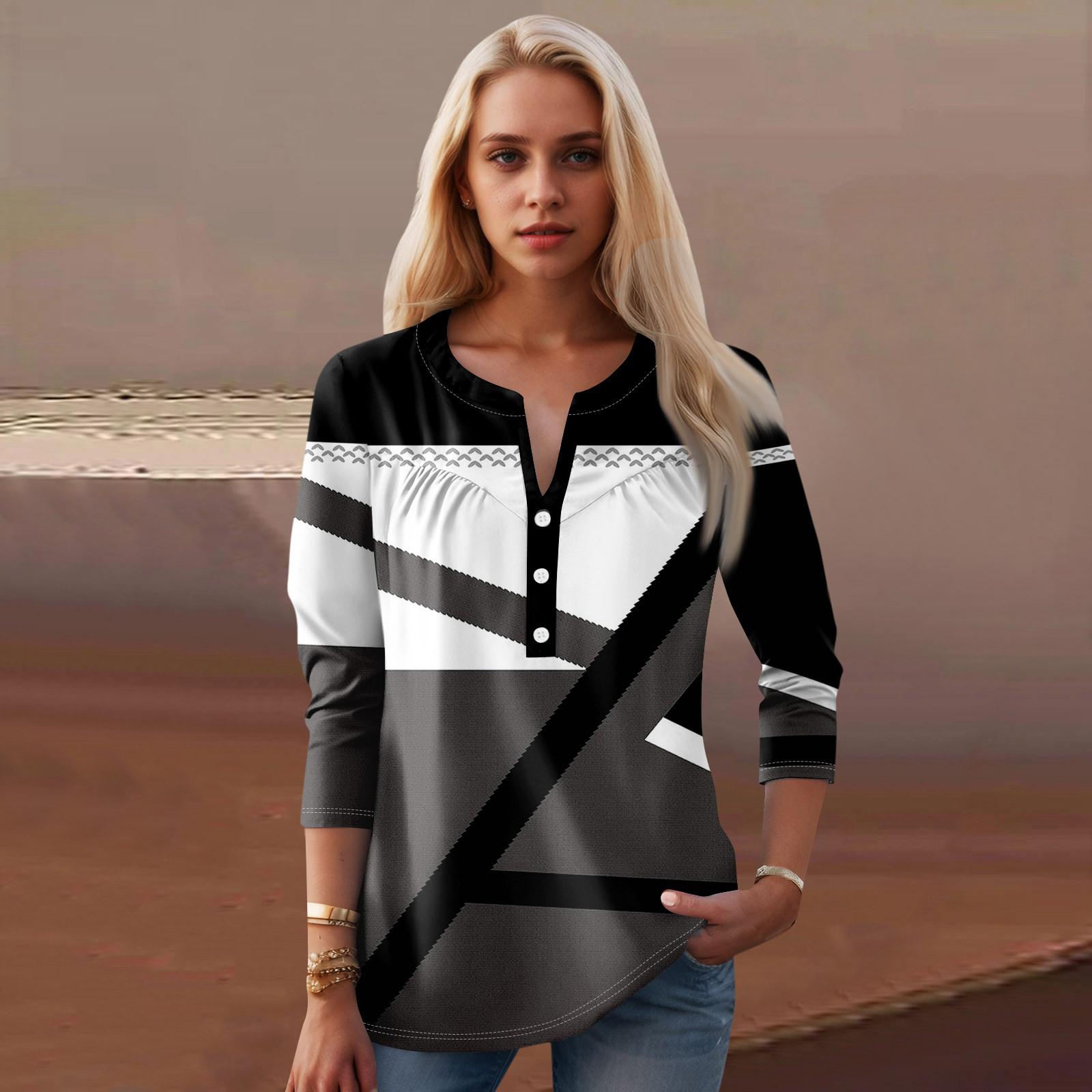 Женская мода повседневный топ с длинным рукавом и круглым вырезом с цветочным принтом XL
Женская мода повседневный топ с длинным рукавом и круглым вырезом с цветочным принтом XL