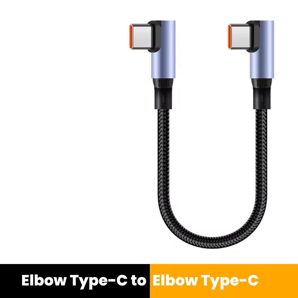 6A 15CM 30CM Short Cable Fast Charging 90° Elbow USB A to Type C Cable For Power Bank USB C To USB C Cable For iPhone 15 16 0.15m
6A 15CM 30CM Short Cable Fast Charging 90° Elbow USB A to Type C Cable For Power Bank USB C To USB C Cable For iPhone 15 16 0.15m