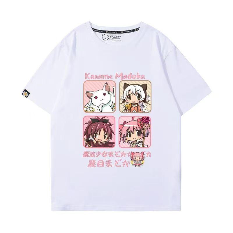 Japanese Anime Puella Magi Madoka Magica Series Print Tshirt Summer Short Sleeve Tee Unisex Women Tops Daily Clothing T Shirts S
Japanese Anime Puella Magi Madoka Magica Series Print Tshirt Summer Short Sleeve Tee Unisex Women Tops Daily Clothing T Shirts S