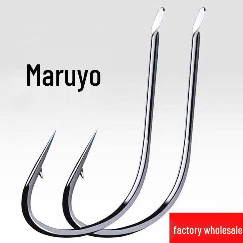 High Carbon Steel Barbed Long Shank Offset Hooks for Sea Fishing - Ideal for Catfish, Black Bream, Bass Size 11
High Carbon Steel Barbed Long Shank Offset Hooks for Sea Fishing - Ideal for Catfish, Black Bream, Bass Size 11