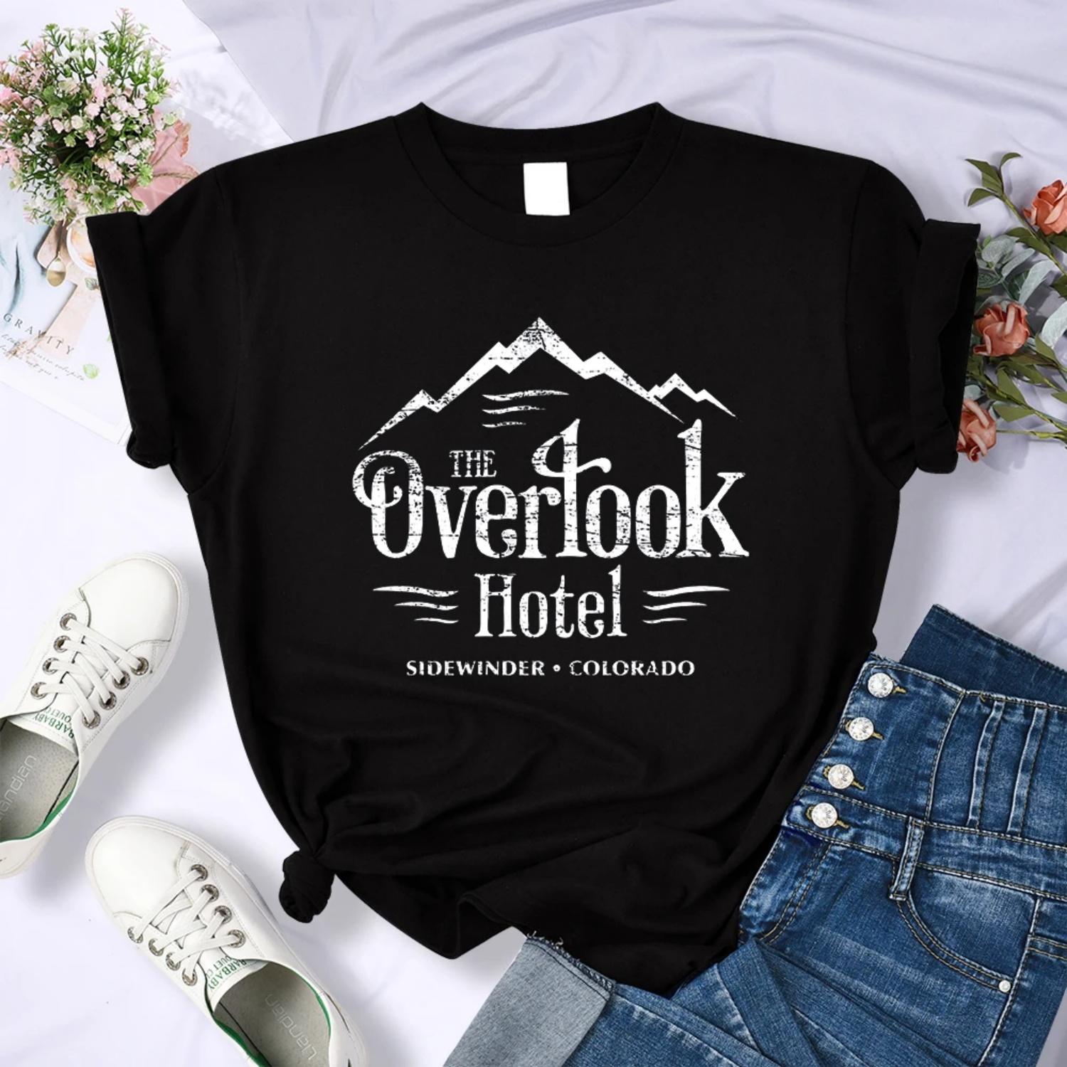 The Overlook Hotel - The Shining Y2K Female T-Shirt Cool Fashion Crop Top Breathable Casual Clothing Summer Sport Women T Shirt S чёрный
The Overlook Hotel - The Shining Y2K Female T-Shirt Cool Fashion Crop Top Breathable Casual Clothing Summer Sport Women T Shirt S чёрный