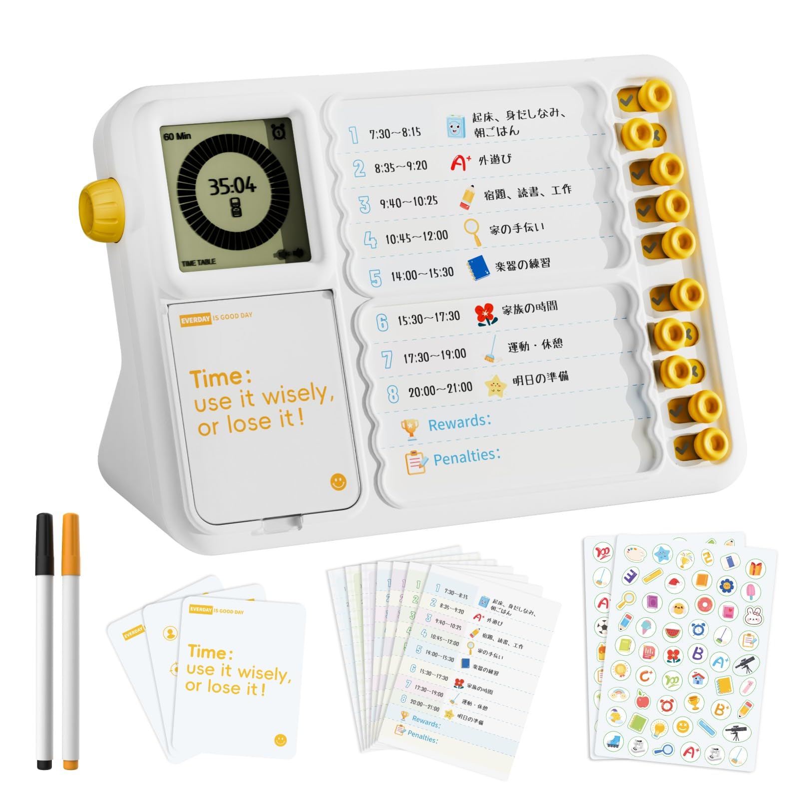 Beaverlab Learning Timer, Checklist, Timer, Study Time Management, Self-Checker, Timer, Multifunctional Todo List, Planning, Task Management,
Beaverlab Learning Timer, Checklist, Timer, Study Time Management, Self-Checker, Timer, Multifunctional Todo List, Planning, Task Management,