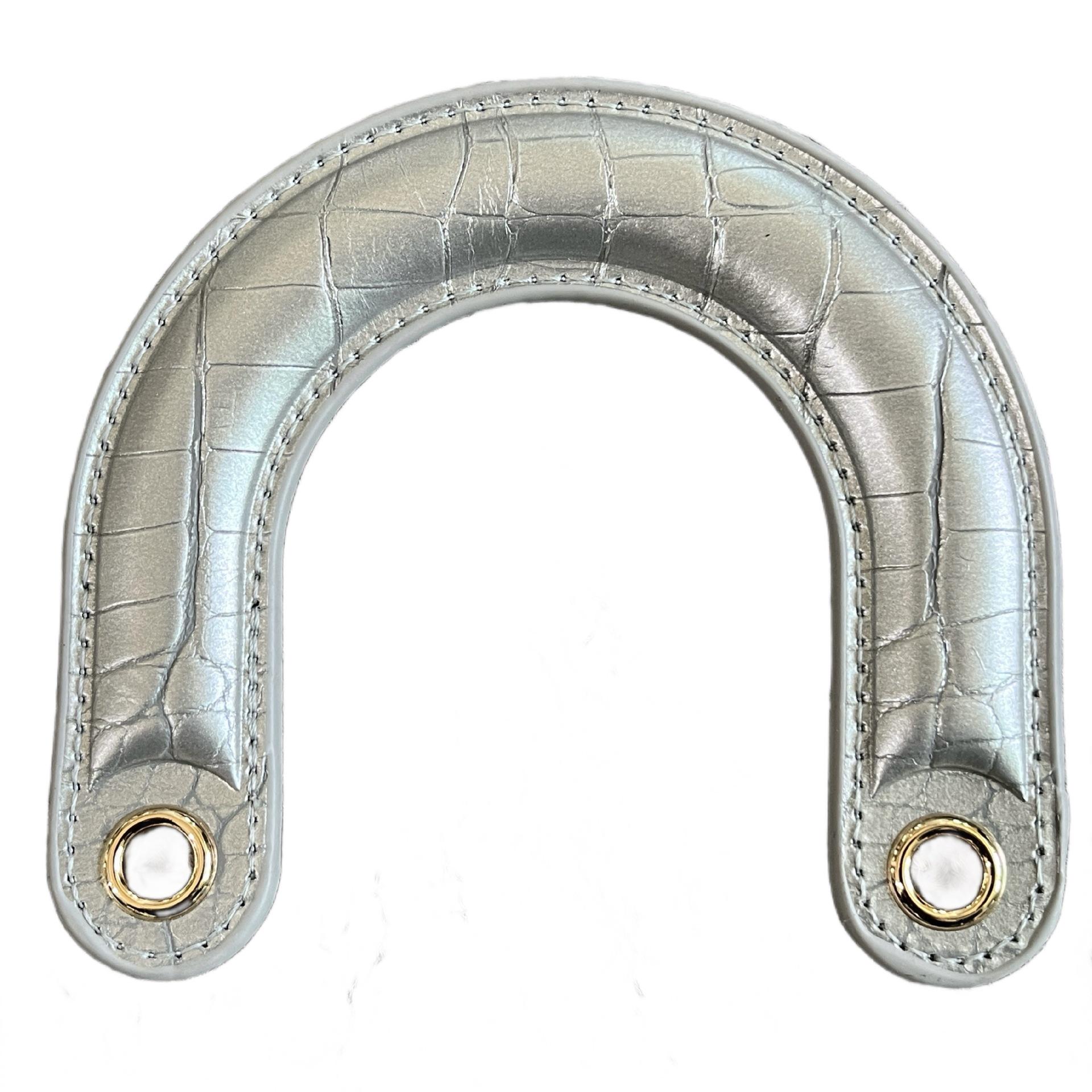 Вигнута ручка для сумки з ПУ - Замінний ручний аксесуар для сумки срібний
Вигнута ручка для сумки з ПУ - Замінний ручний аксесуар для сумки срібний