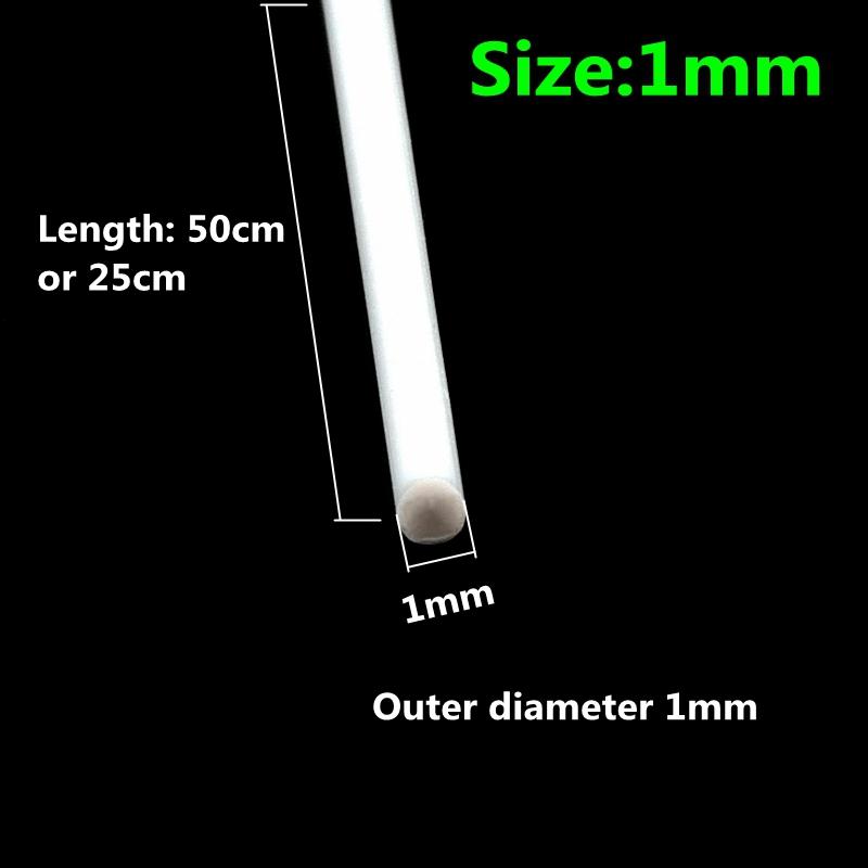 ABS Solid Round Bar Diameter 1mm/1.5mm/2mm/3mm/4mm/5mm/6mm/8mm/10mm DIY Handmade Sand Table Material Model Building Plastic Rods 10PCS Length 25cm
ABS Solid Round Bar Diameter 1mm/1.5mm/2mm/3mm/4mm/5mm/6mm/8mm/10mm DIY Handmade Sand Table Material Model Building Plastic Rods 10PCS Length 25cm