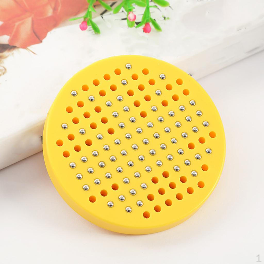 Drawing Board Painting Game DIY Steel Beads Brain Teaser Toddlers Early Educational Preschool жовтий
Drawing Board Painting Game DIY Steel Beads Brain Teaser Toddlers Early Educational Preschool жовтий