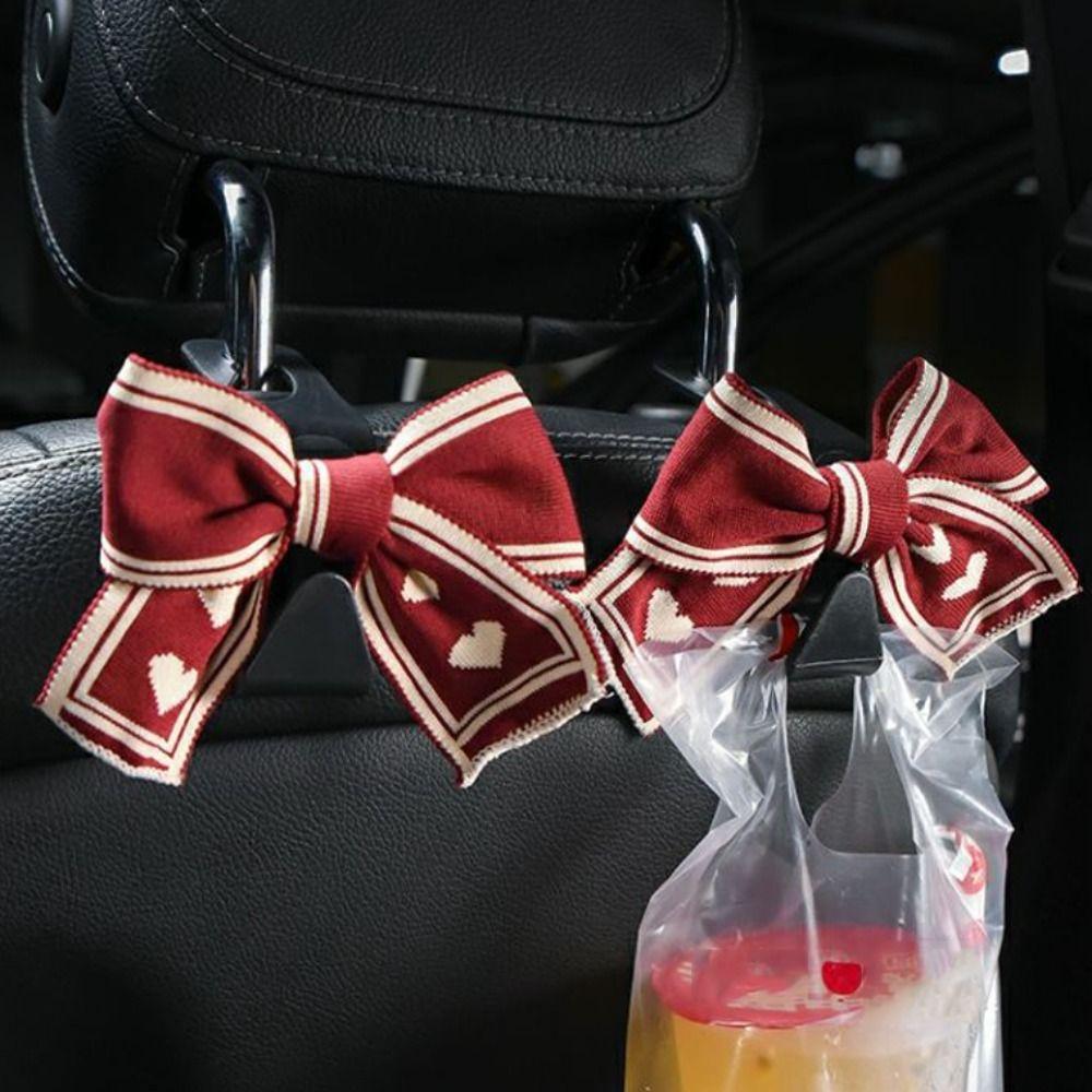 2 шт. Автомобильные крючки Love Bowknot, подвесной крючок для спинки сиденья автомобиля, вешалка для салона автомобиля, аксессуары чёрный
2 шт. Автомобильные крючки Love Bowknot, подвесной крючок для спинки сиденья автомобиля, вешалка для салона автомобиля, аксессуары чёрный