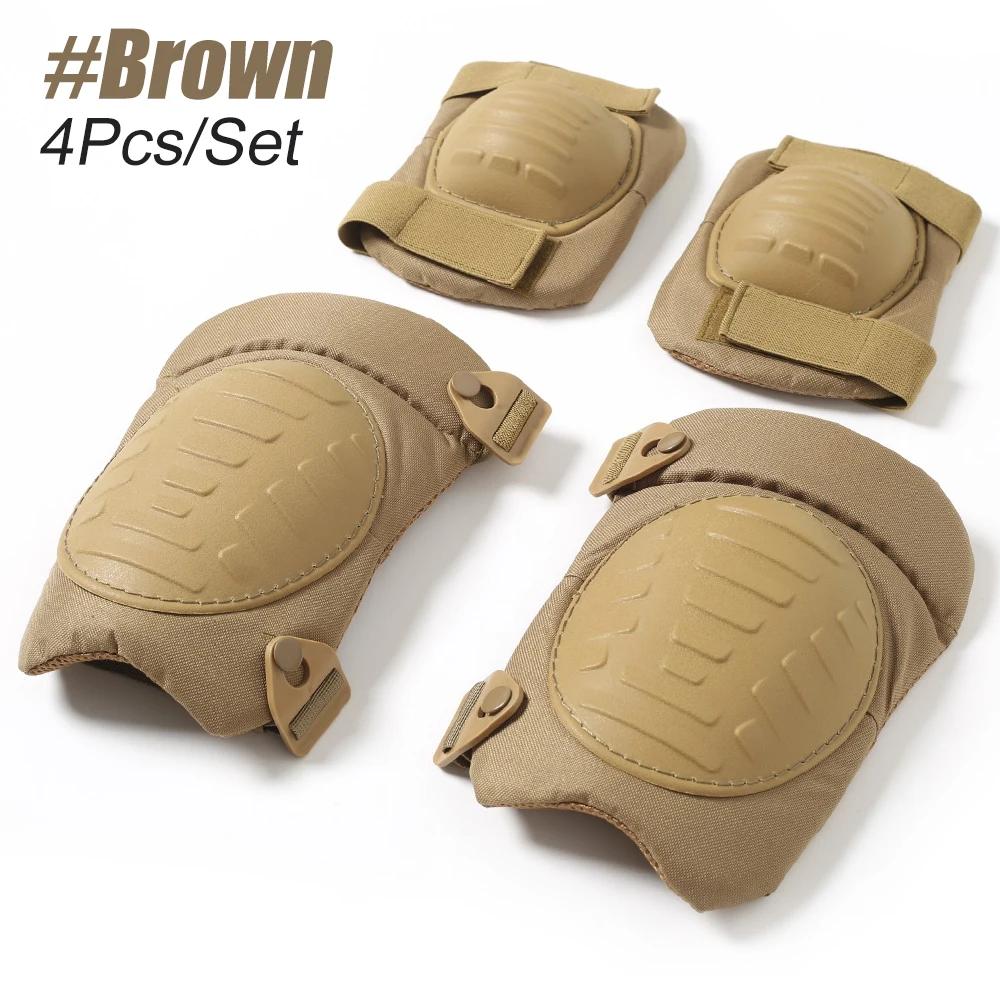 Durable And Safe Professional Adjustable Knee & Elbow Pad 4 Pcs Sports Military Knee Elbow Protector Adult Tactical Hunting Combat Protective Set
Durable And Safe Professional Adjustable Knee & Elbow Pad 4 Pcs Sports Military Knee Elbow Protector Adult Tactical Hunting Combat Protective Set