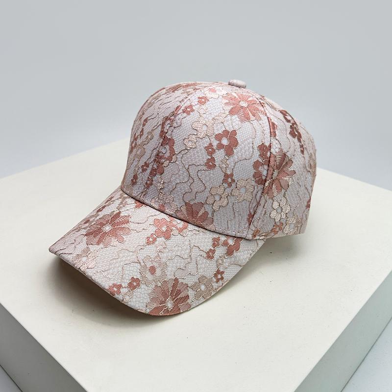 New Women Korean Lace Flower Baseball Hats Breathable Elegant Sunshade Outdoor Peaked Caps Versatile Casual Fashion Personal Ins 52-60cm
New Women Korean Lace Flower Baseball Hats Breathable Elegant Sunshade Outdoor Peaked Caps Versatile Casual Fashion Personal Ins 52-60cm