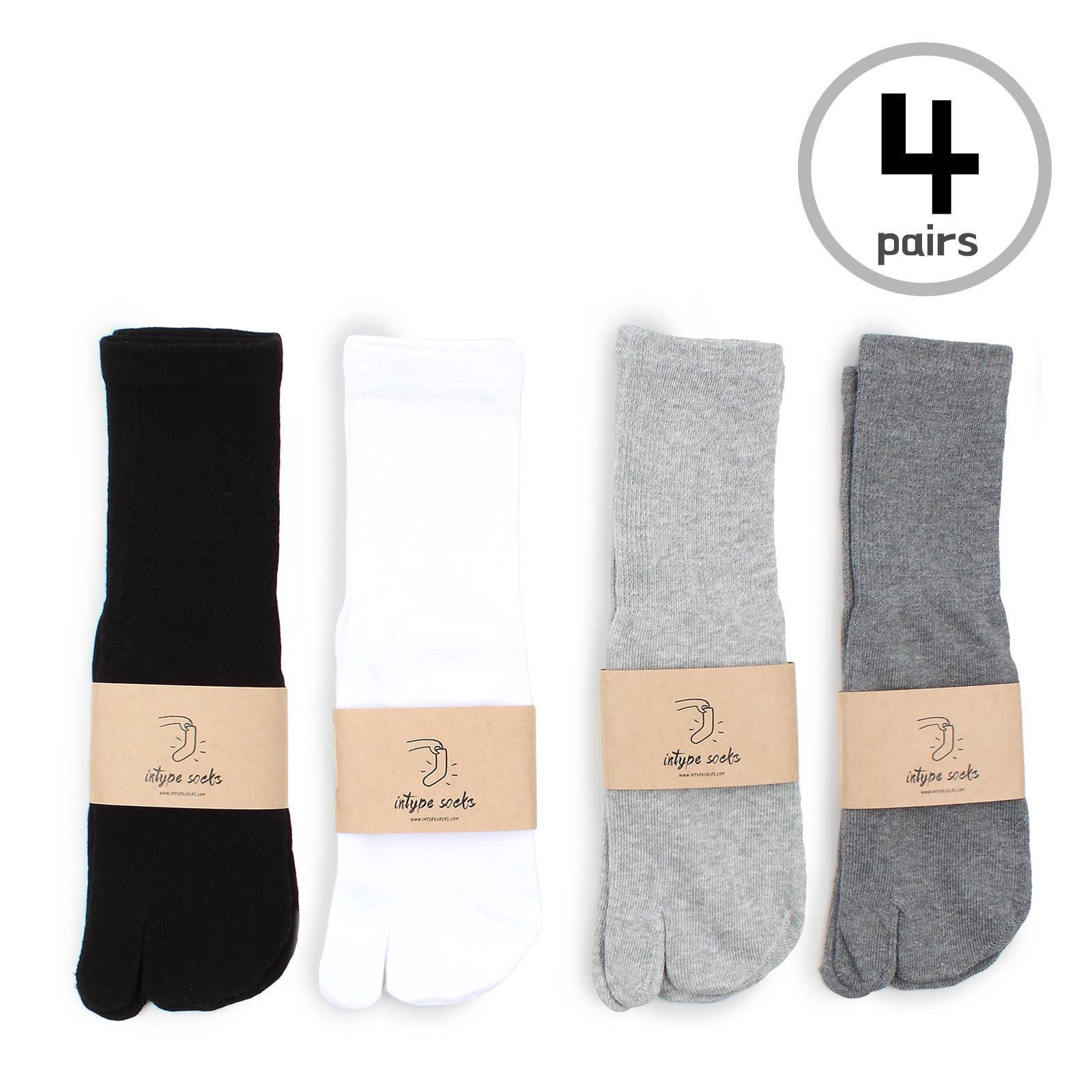 Женские хлопковые носки вьетнамки Tabi Geta Shoes (Crew 4 Pairs) YHB Basic Color 22cm - 25cm
Женские хлопковые носки вьетнамки Tabi Geta Shoes (Crew 4 Pairs) YHB Basic Color 22cm - 25cm
