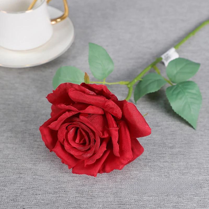 6pcs Artificial Flowers Silk Roses Plant Auditorium Decor Fake Flower Simulation Coffee Sweetheart Rose Branch Room Decoration червоний
6pcs Artificial Flowers Silk Roses Plant Auditorium Decor Fake Flower Simulation Coffee Sweetheart Rose Branch Room Decoration червоний