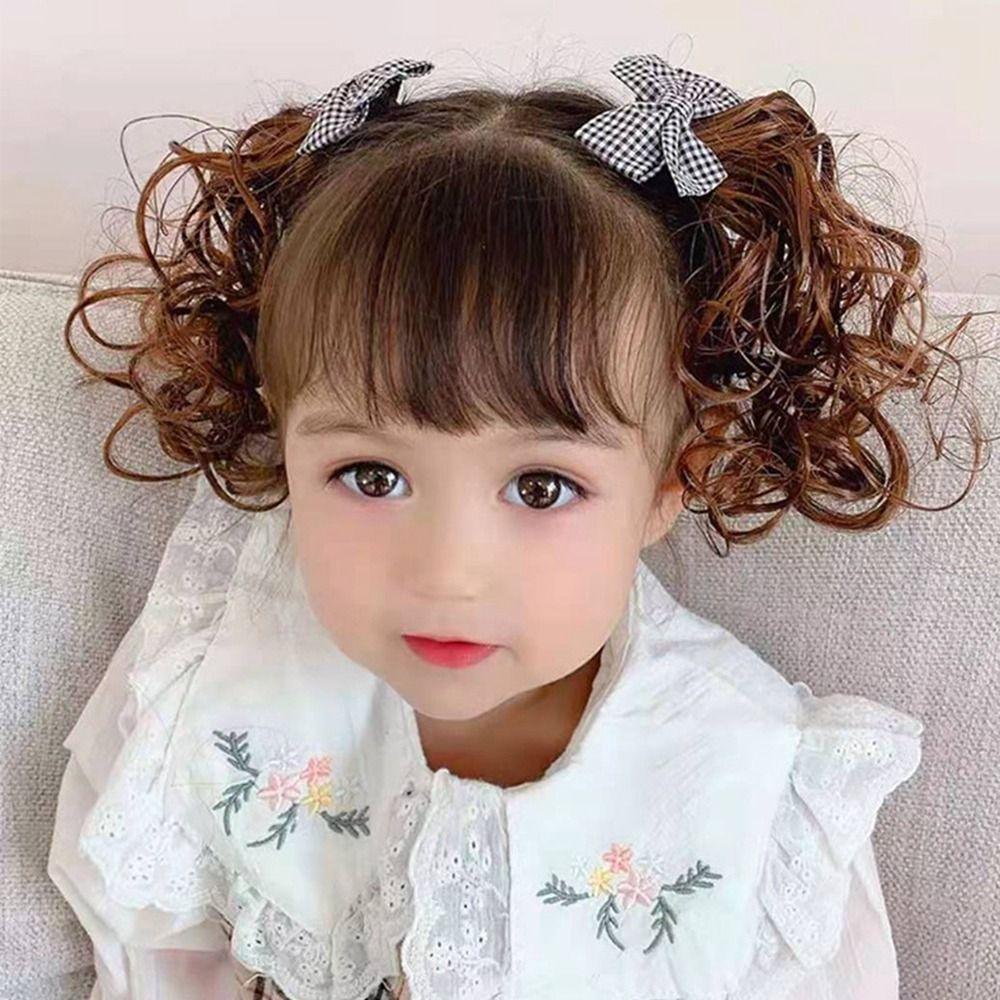 Curly Hairclip Bowknot Hairclip Baby Wig Hairpin New Year Headdress Children Hair Accessories
Curly Hairclip Bowknot Hairclip Baby Wig Hairpin New Year Headdress Children Hair Accessories