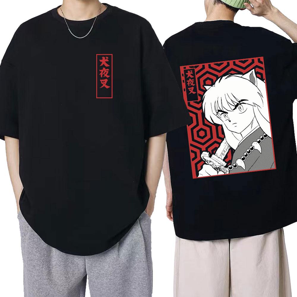 Japan Anime Demon Inuyasha Print T Shirt Sesshoumaru Higurashi Kagome Men Women Tees Oversized Cotton Casual T-shirt Streetwear 5XL різнокольоровий
Japan Anime Demon Inuyasha Print T Shirt Sesshoumaru Higurashi Kagome Men Women Tees Oversized Cotton Casual T-shirt Streetwear 5XL різнокольоровий