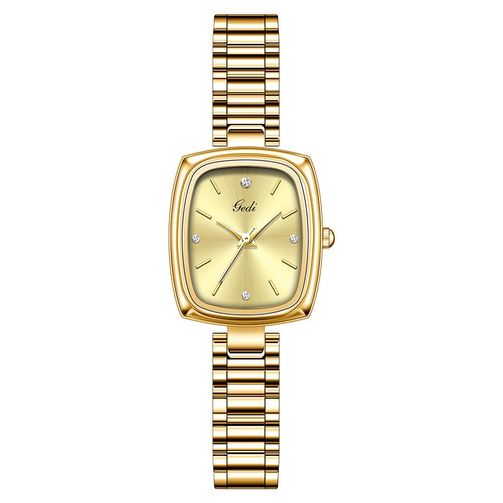Часы-браслет Gedi Retro Quartz Petite Gold - Минималистичный маленький циферблат
Часы-браслет Gedi Retro Quartz Petite Gold - Минималистичный маленький циферблат