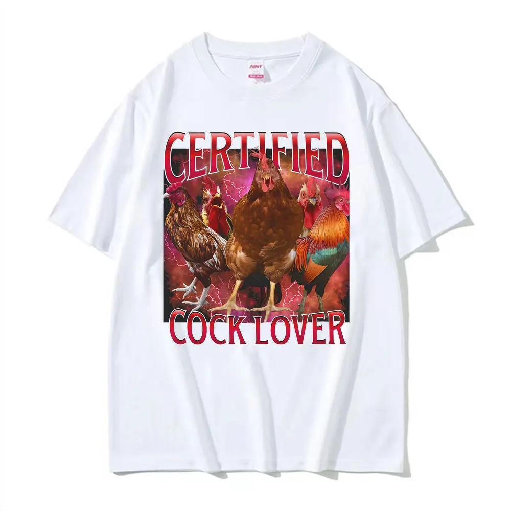 Tee New Arrival Mens Clothes Shirt Homme TShirts Men Tshirt for Men Ropa Hombre Funny Meme 90s Certified Cock Lover Merch 3XL
Tee New Arrival Mens Clothes Shirt Homme TShirts Men Tshirt for Men Ropa Hombre Funny Meme 90s Certified Cock Lover Merch 3XL
