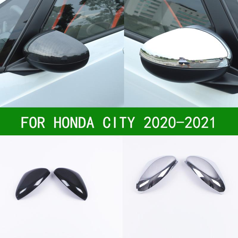 Для ВСЕХ НОВЫХ Honda CITY - автомобильное хромированное серебристое покрытие зеркала заднего вида, черное боковое зеркало из углеродного волокна 
Для ВСЕХ НОВЫХ Honda CITY - автомобильное хромированное серебристое покрытие зеркала заднего вида, черное боковое зеркало из углеродного волокна