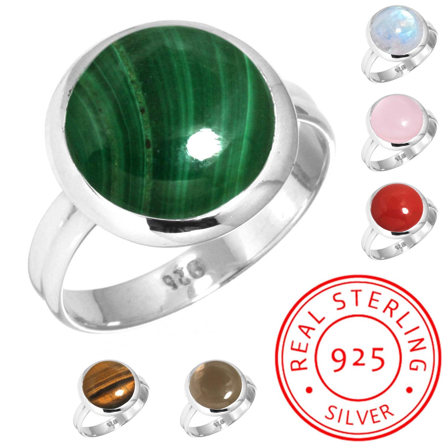 925 Sterling Silver Ring Women Gemstone Handmade Jewelry Birthday Gift Malachite Moonstone Rose Quartz Red Stone Smoky Topaz Tiger Eye Cocktail 7 тигрове око кольору
925 Sterling Silver Ring Women Gemstone Handmade Jewelry Birthday Gift Malachite Moonstone Rose Quartz Red Stone Smoky Topaz Tiger Eye Cocktail 7 тигрове око кольору