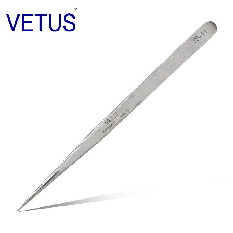 VETUS TS Series Anti-Magnetic, Anti-Acid Stainless Steel Tweezers for Bird s Nest Feather Picking
VETUS TS Series Anti-Magnetic, Anti-Acid Stainless Steel Tweezers for Bird s Nest Feather Picking