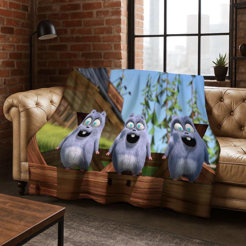 Funny Grizzy and The Lemmings Cartoon Flannel Blanket Soft Warm Throw Blanket for Bed Bedroom Room Living Room Travel Picnic Kid 75x90cm
Funny Grizzy and The Lemmings Cartoon Flannel Blanket Soft Warm Throw Blanket for Bed Bedroom Room Living Room Travel Picnic Kid 75x90cm
