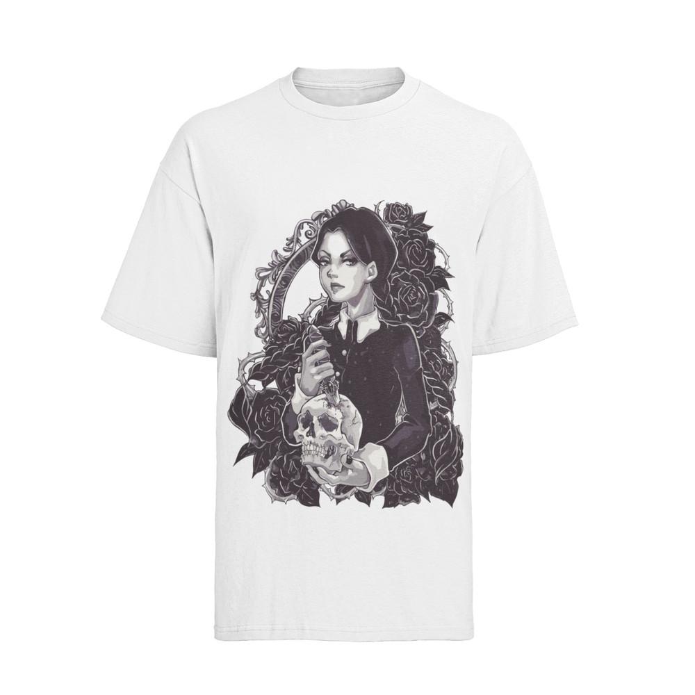 Футболка с черепом для девочки-гота Венсдей для мужчин 4XL
Футболка с черепом для девочки-гота Венсдей для мужчин 4XL