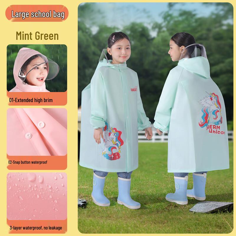 Kids School Backpack Raincoat
Kids School Backpack Raincoat