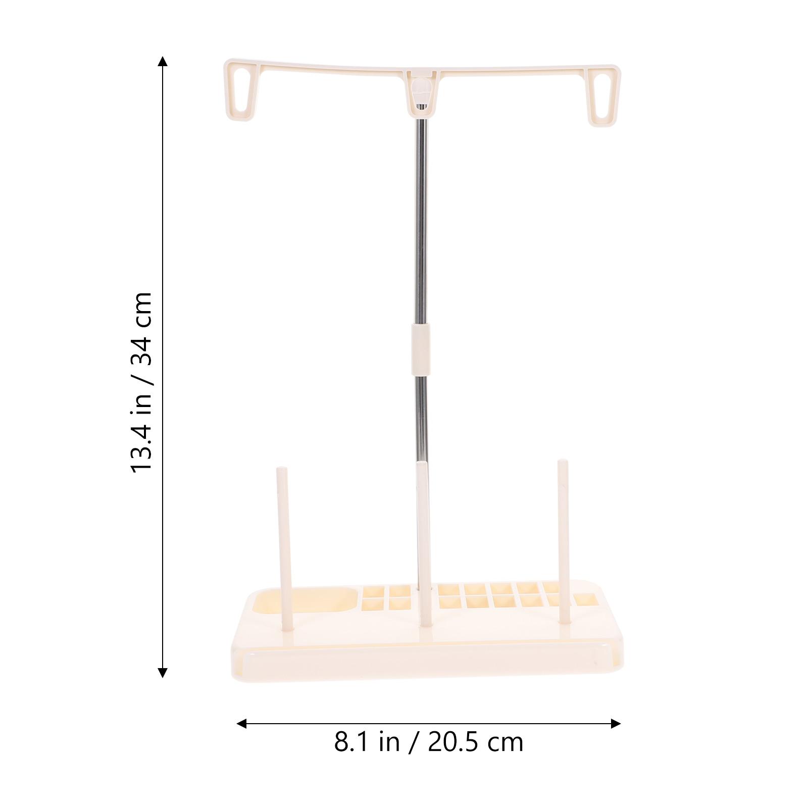 Sewing Machine Thread Stand Plastic Metal 3 Spools Holder Stitching For Embroidery Quilting Serger Pink білий
Sewing Machine Thread Stand Plastic Metal 3 Spools Holder Stitching For Embroidery Quilting Serger Pink білий
