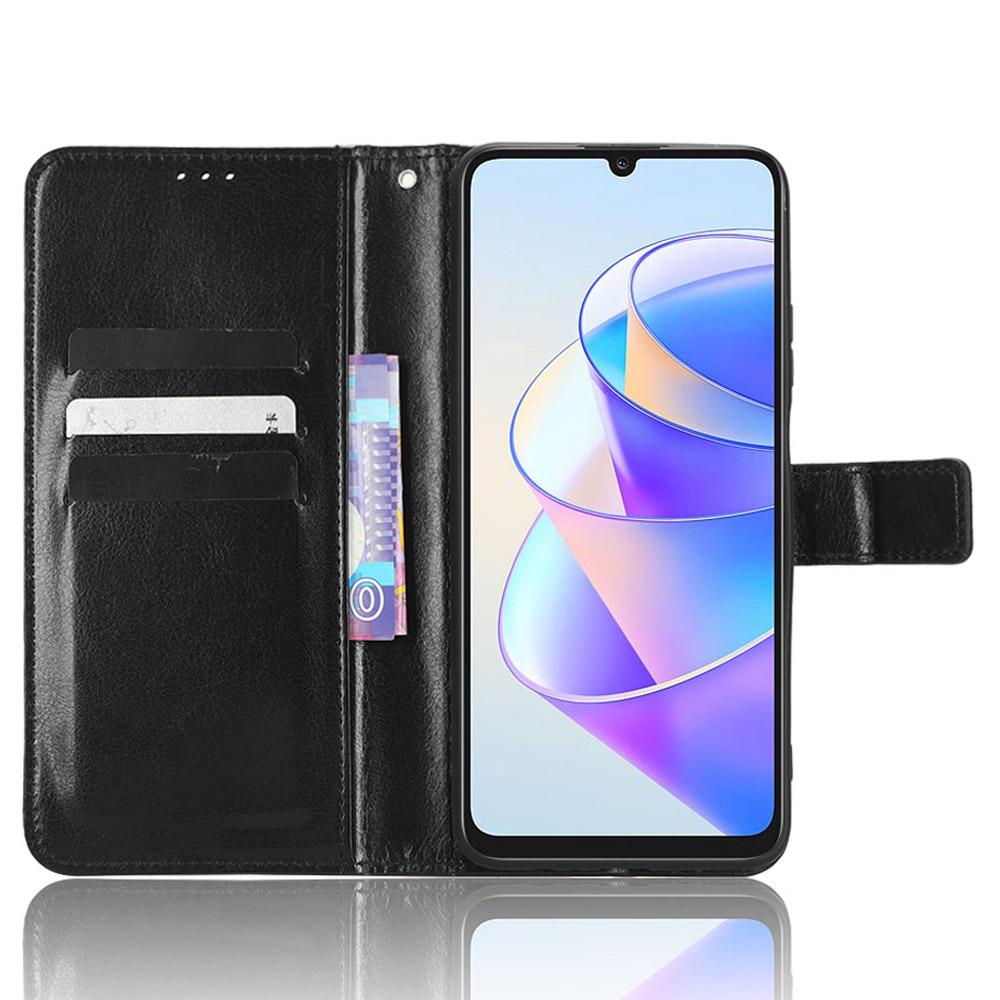 PU Leather Phone Wallet Case for Honor X7a 5G/Play7T 5G Crazy Horse Texture Stand Mobile Phone Cover Black
PU Leather Phone Wallet Case for Honor X7a 5G/Play7T 5G Crazy Horse Texture Stand Mobile Phone Cover Black