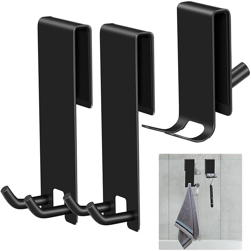 Shower Squeegee Black With Hook Stainless Steel Core Silicone Bathroom Cleaning Window Screen Bath Wiper Cleaner Glass Door
Shower Squeegee Black With Hook Stainless Steel Core Silicone Bathroom Cleaning Window Screen Bath Wiper Cleaner Glass Door
