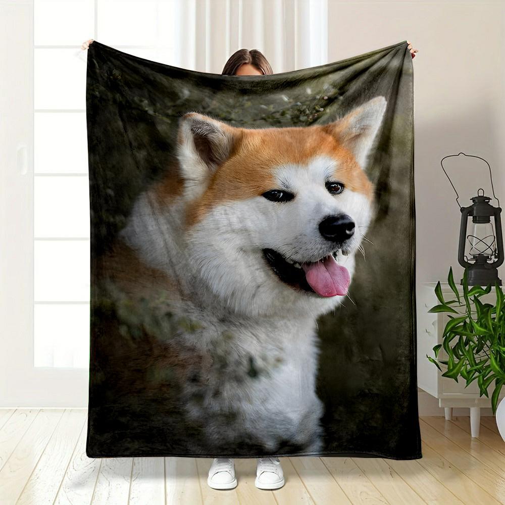 Cozy Akita Dog Print Flannel Throw Blanket - Soft, Reversible, All-Season Comfort for Couch, Bed, Office, and Travel - Perfect G 70x100cm
Cozy Akita Dog Print Flannel Throw Blanket - Soft, Reversible, All-Season Comfort for Couch, Bed, Office, and Travel - Perfect G 70x100cm