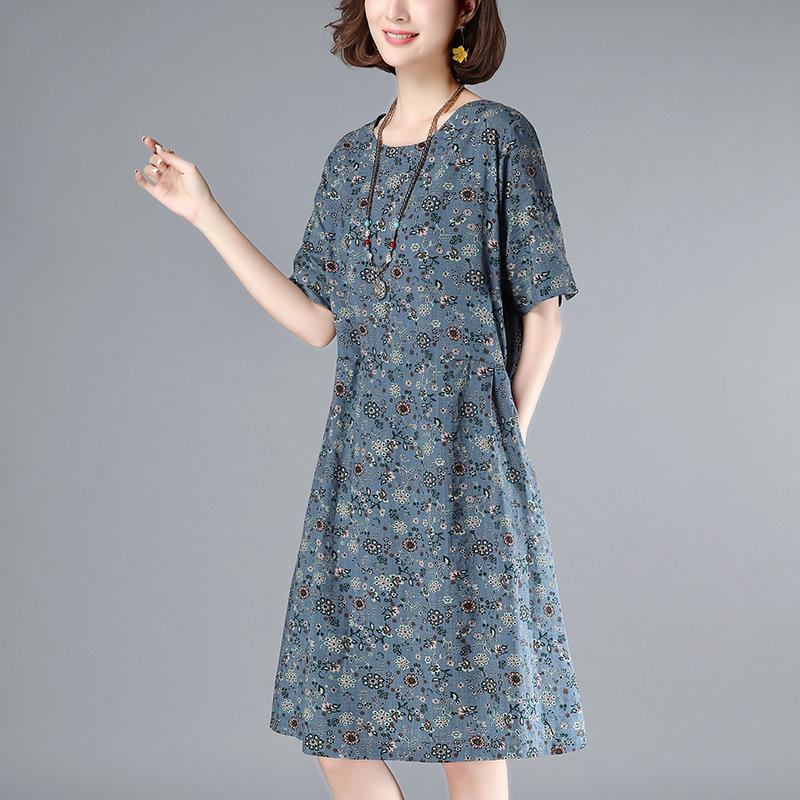 2025 Women s Summer Floral Cotton-Linen Mid-Length Slimming Dress Double Extra Large оранжевый/цветочный
2025 Women s Summer Floral Cotton-Linen Mid-Length Slimming Dress Double Extra Large оранжевый/цветочный