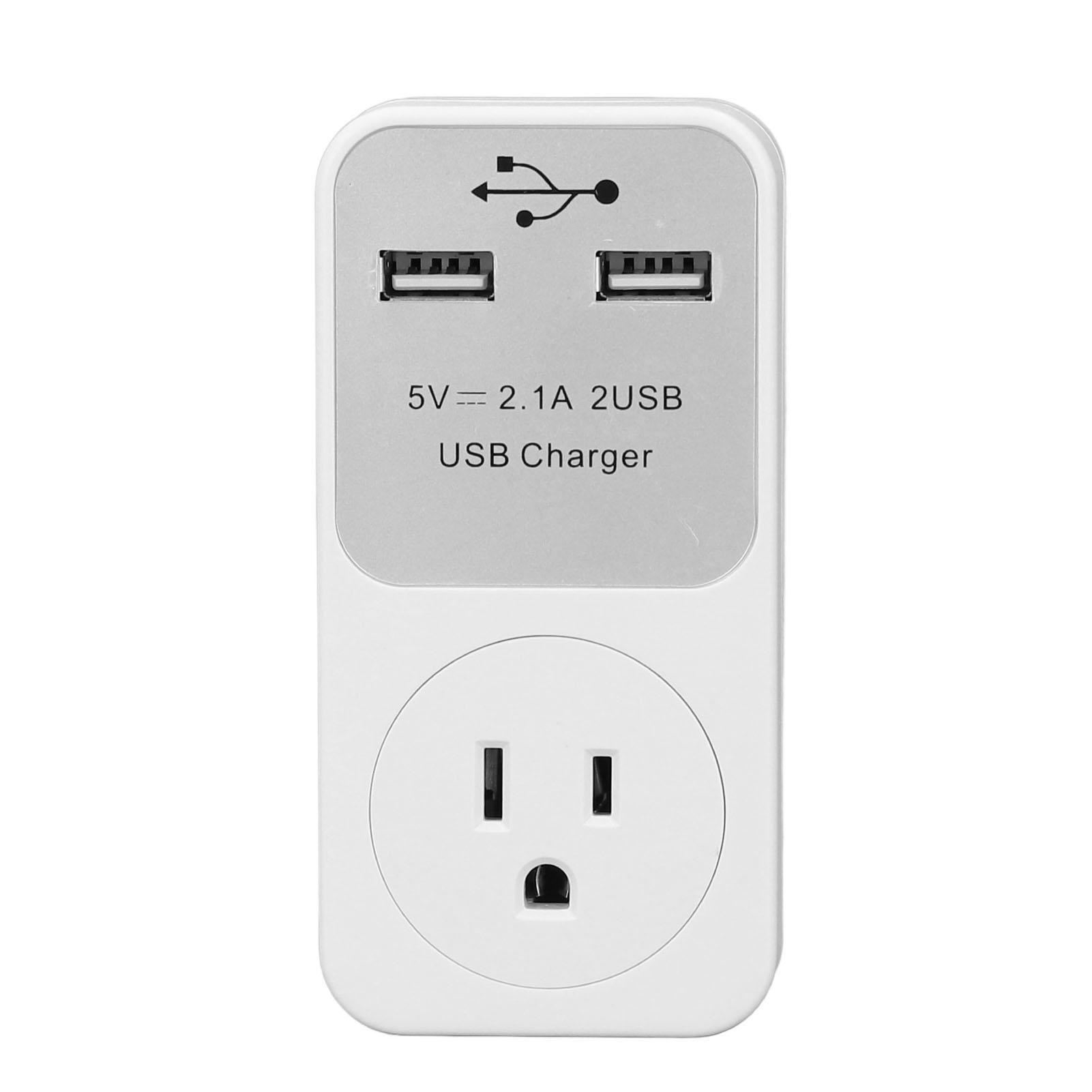 Power Adapter 5V 2.1A USB Charging Socket Travel Power Converter 15A 1800W Output 60Hz
Power Adapter 5V 2.1A USB Charging Socket Travel Power Converter 15A 1800W Output 60Hz
