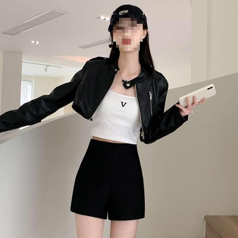 Women s High-Waist Black Shorts: Korean Style, Plus Velvet, Perfect for Spring/Autumn Sports & Base Layer Wear. XL
Women s High-Waist Black Shorts: Korean Style, Plus Velvet, Perfect for Spring/Autumn Sports & Base Layer Wear. XL