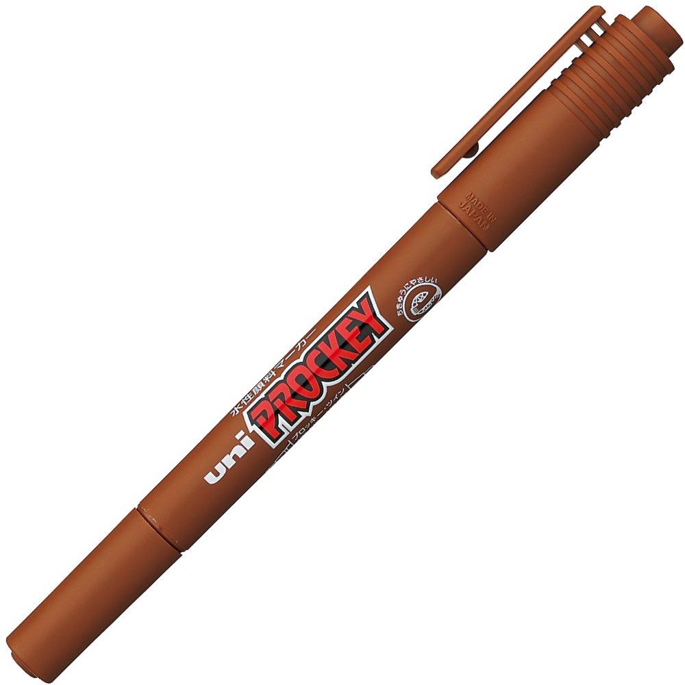 Mitsubishi Pencil Sign Extra Fine Fine Упаковка 10 шт. Водорозчинний маркер, Pro-Quick Twin, + Кінчик, Коричневий, PM120T.21,
Mitsubishi Pencil Sign Extra Fine Fine Упаковка 10 шт. Водорозчинний маркер, Pro-Quick Twin, + Кінчик, Коричневий, PM120T.21,
