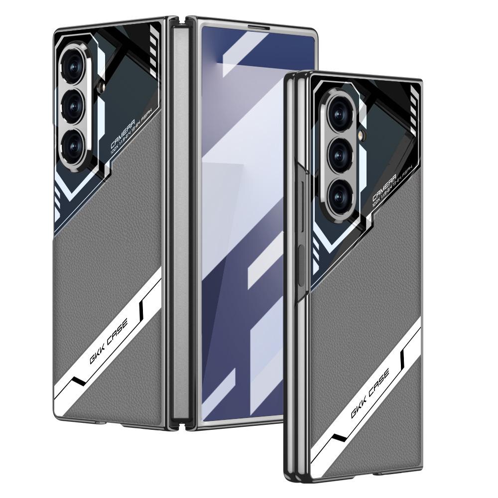 Case For Samsung Galaxy Z Fold 7 Electroplate Screen Protector Camera Lens Protection Vegan Leather Fold7 Cover Artificial leather&Galaxy Z Fold7
Case For Samsung Galaxy Z Fold 7 Electroplate Screen Protector Camera Lens Protection Vegan Leather Fold7 Cover Artificial leather&Galaxy Z Fold7