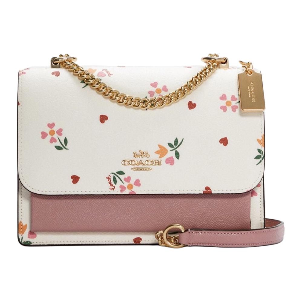 Coach Klare 22 Heart Flower Print Flap Chain Coated Canvas And Leather Accordion Shoulder Crossbody Bag Small Women Bags Pink White C7596-IMCAH Basic Set (Bag+Dust Bag)
Coach Klare 22 Heart Flower Print Flap Chain Coated Canvas And Leather Accordion Shoulder Crossbody Bag Small Women Bags Pink White C7596-IMCAH Basic Set (Bag+Dust Bag)