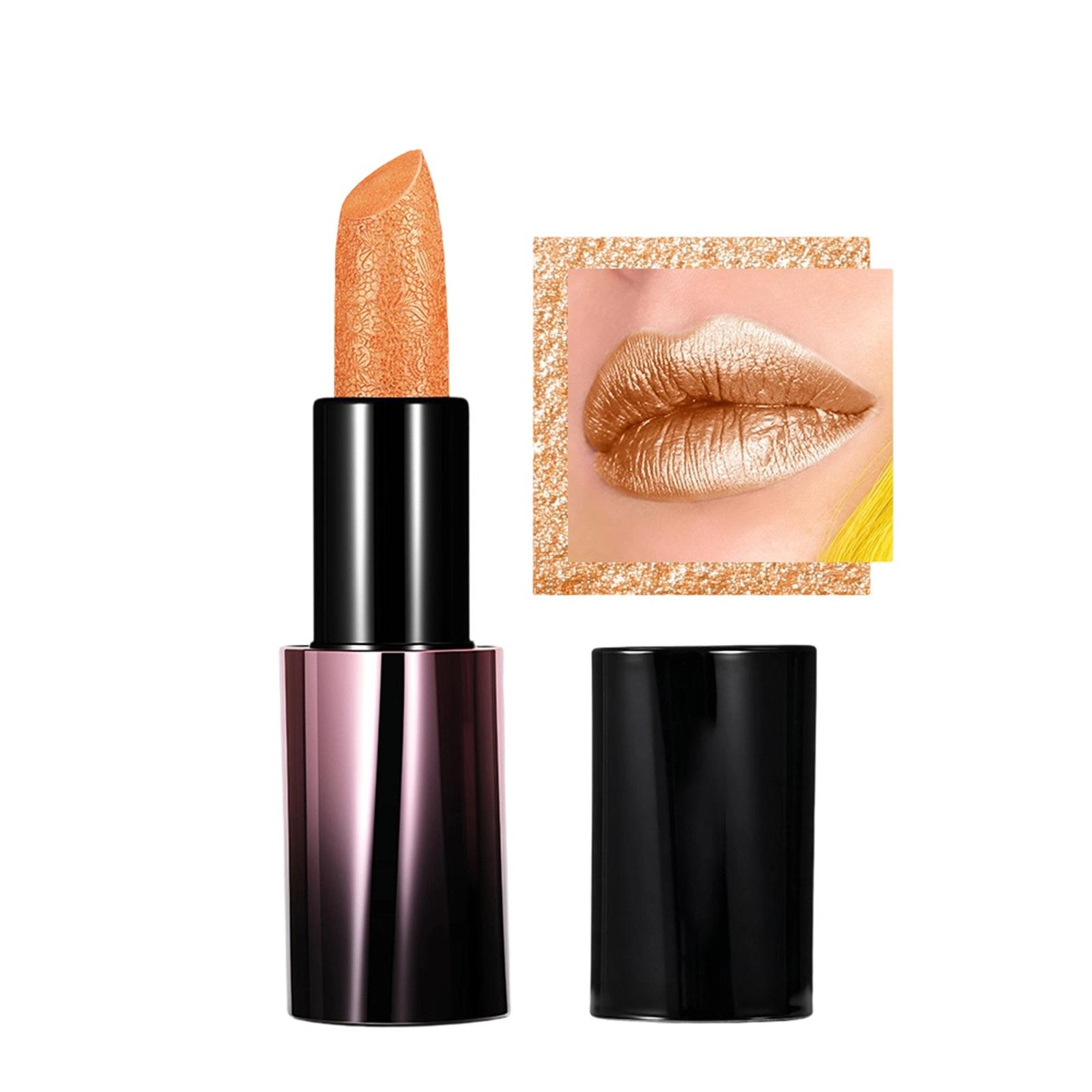 Makeup Lipstick With Magnetic Closure, Highly Pigmented Shimmering Lipstick, Long Lasting, Smooth, And Glossy Lip Makeup One Size золотий
Makeup Lipstick With Magnetic Closure, Highly Pigmented Shimmering Lipstick, Long Lasting, Smooth, And Glossy Lip Makeup One Size золотий