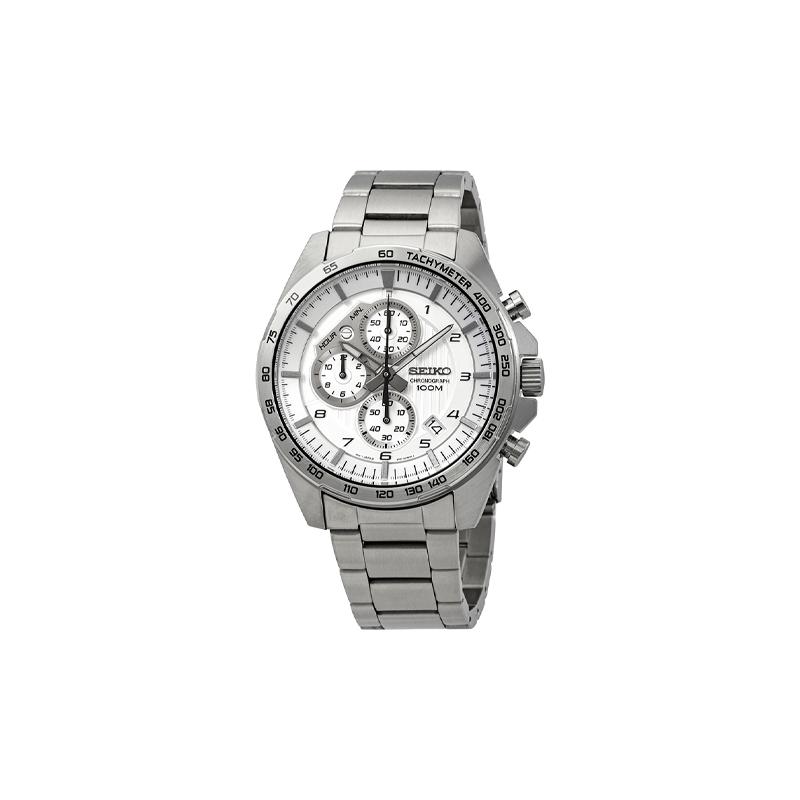SEIKO 100 meters waterproof Quartz Steel Strap men s watch white dial SSB317P1
SEIKO 100 meters waterproof Quartz Steel Strap men s watch white dial SSB317P1