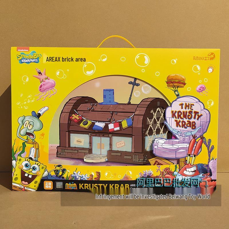 Губка Боб Красти Краб Конструктор Игрушка для Детей - Сборная Фигурка Подарок на День Рождения
Губка Боб Красти Краб Конструктор Игрушка для Детей - Сборная Фигурка Подарок на День Рождения