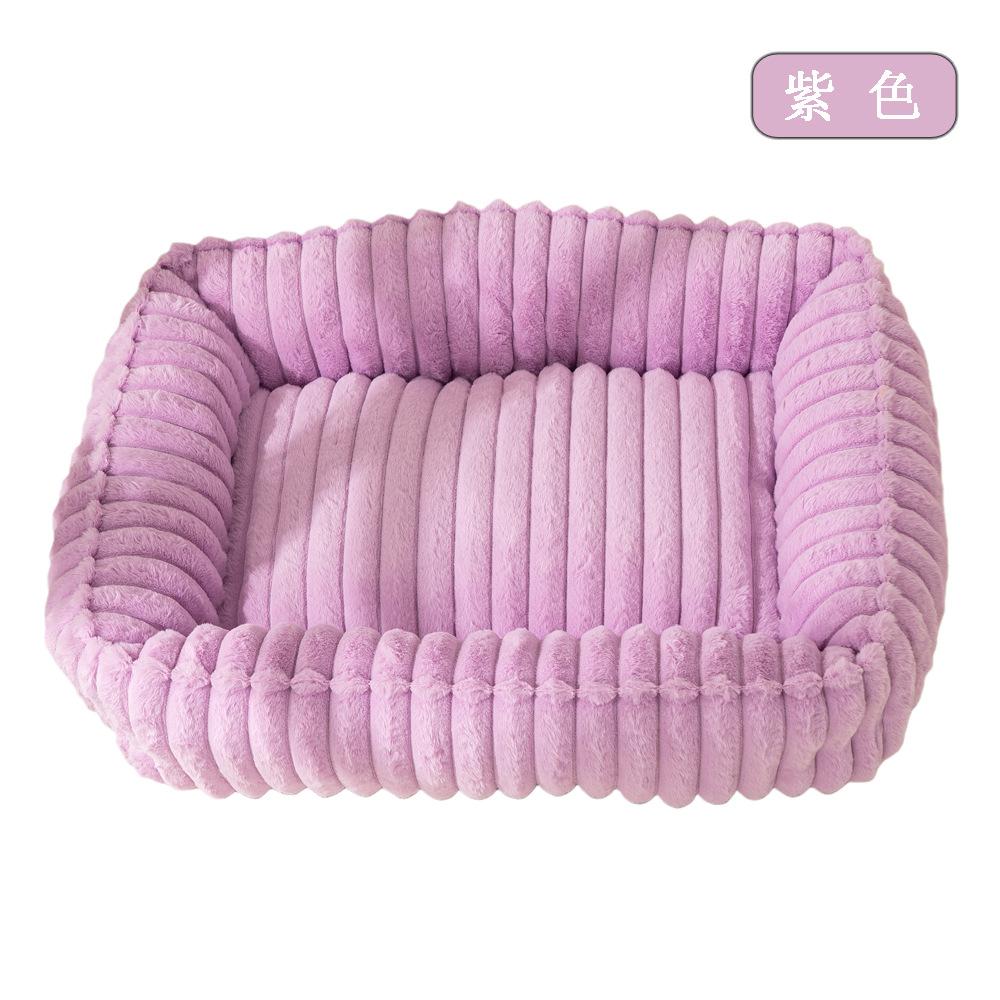 Striped Fleece Pet Sofa Bed Warm Winter Cat Nest Soft Dog Bed Comfortable Pet Mat for Cats and Dogs XS 40X30 фіолетовий
Striped Fleece Pet Sofa Bed Warm Winter Cat Nest Soft Dog Bed Comfortable Pet Mat for Cats and Dogs XS 40X30 фіолетовий